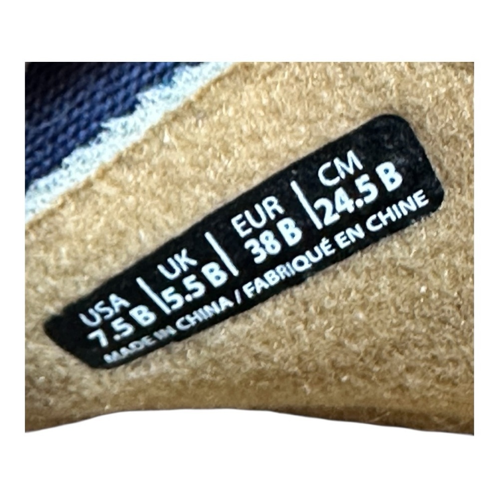 Revitalign Women Navy Blue Suede Slip On Clog Mules Casual Shoes Size 7.5 B - Picture 5 of 6